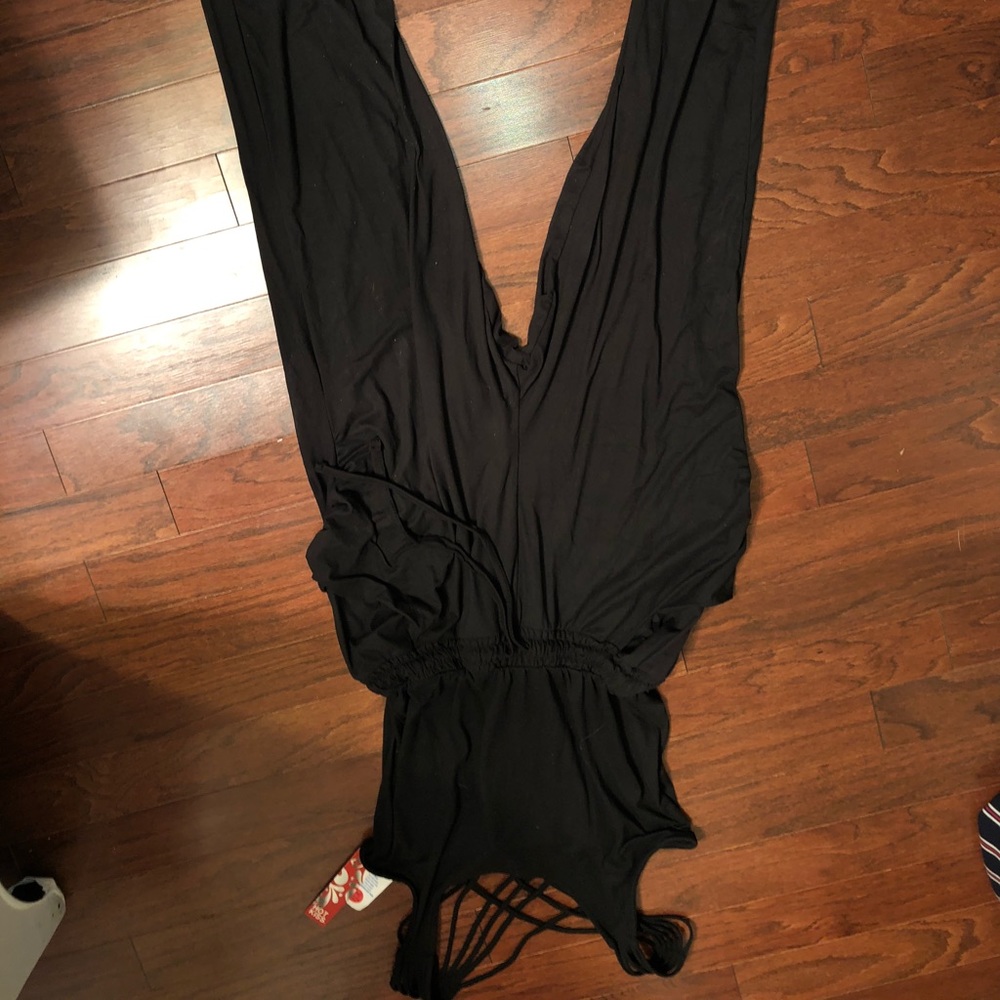 Black Jumpsuit Romper